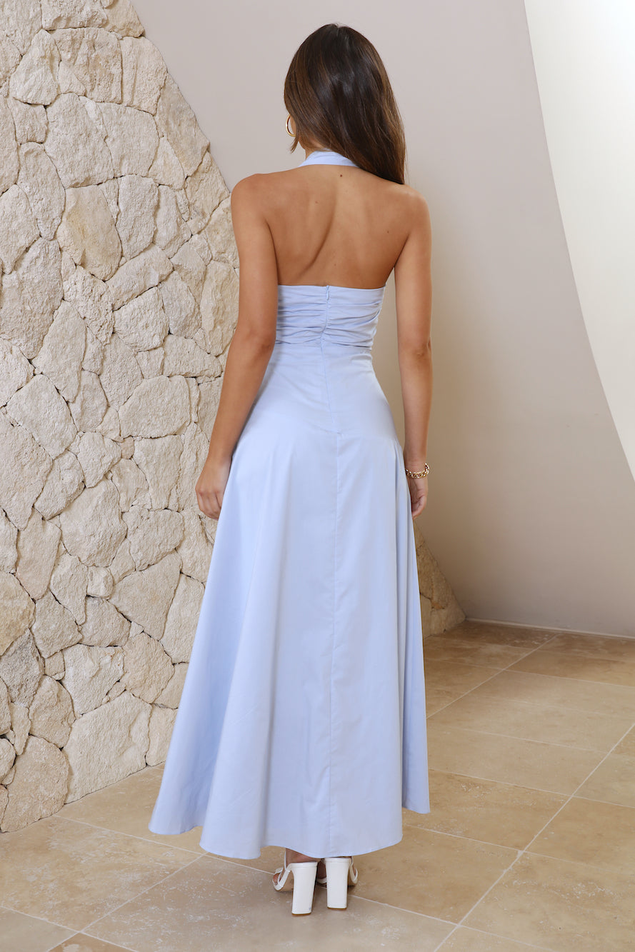 Country Loving Girl Maxi Dress Blue