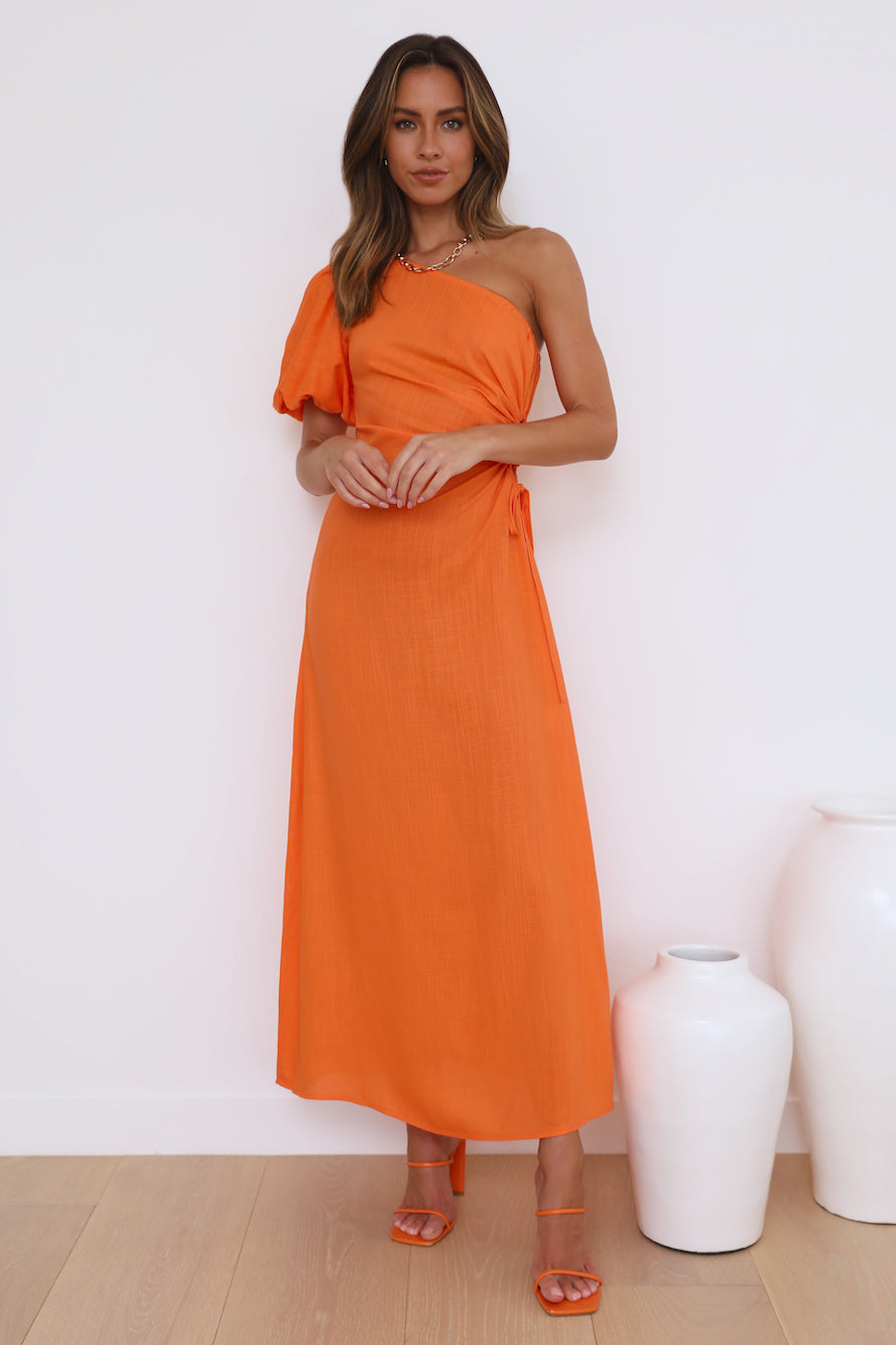 Event At Sunset Maxi Dress Orange