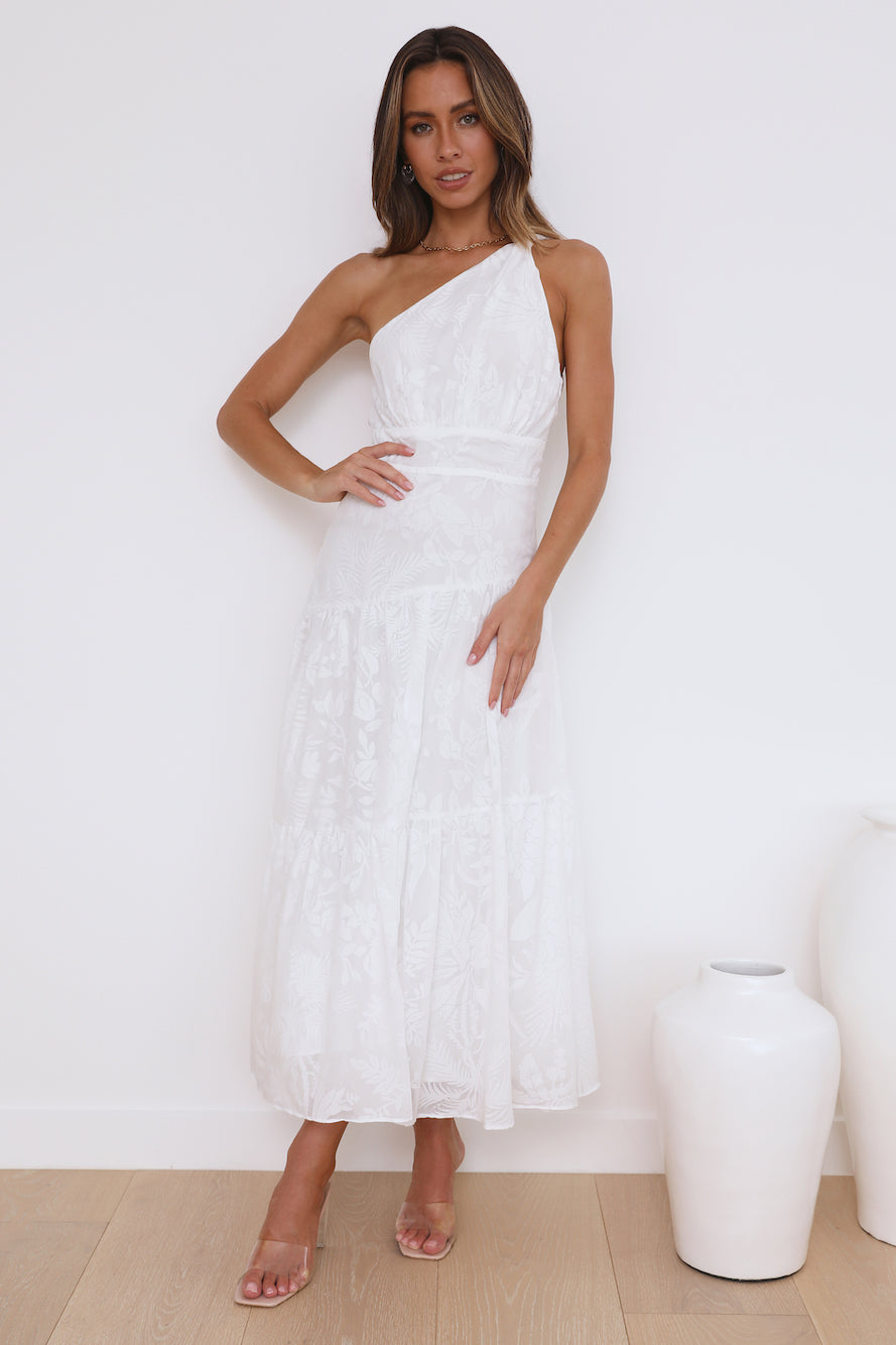 Dream Midi Dress White