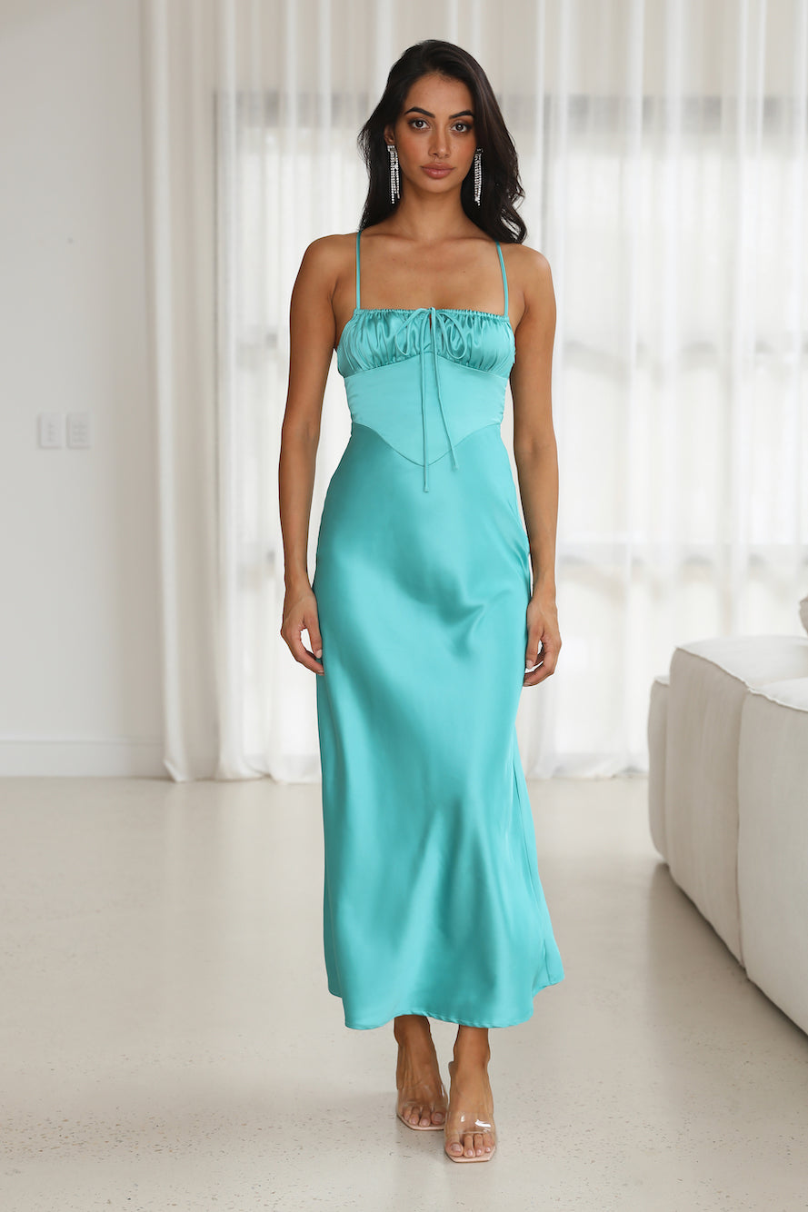 Fave Passages Midi Dress Teal