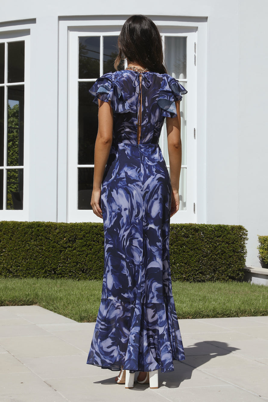 Lover By Day Maxi Dress Navy
