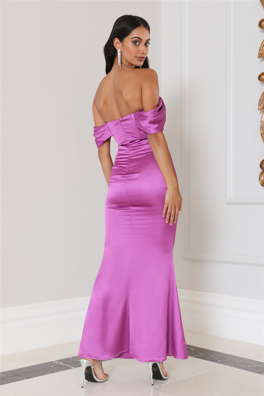 Kingdom Come Maxi Dress Purple