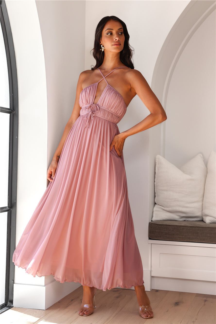 Style Traditions Maxi Dress Blush
