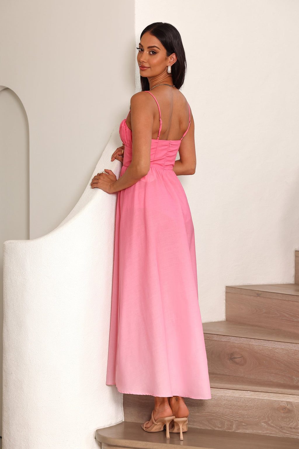 Candy Wonderland Maxi Dress Pink
