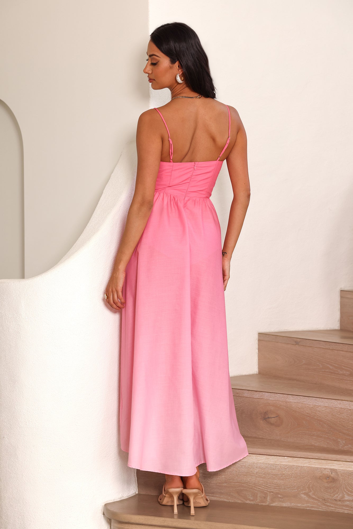 Candy Wonderland Maxi Dress Pink