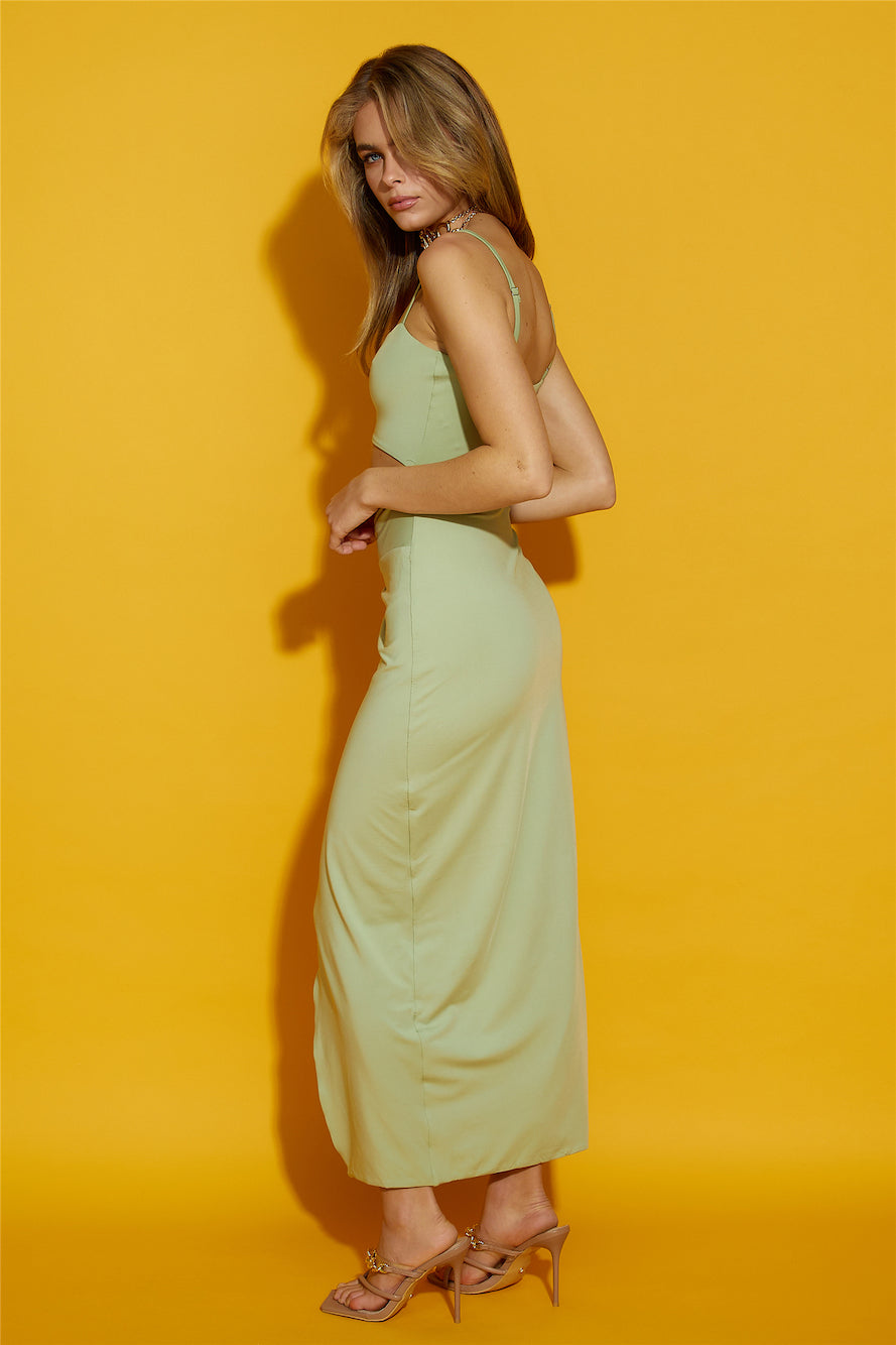Fave Girl Maxi Dress Green