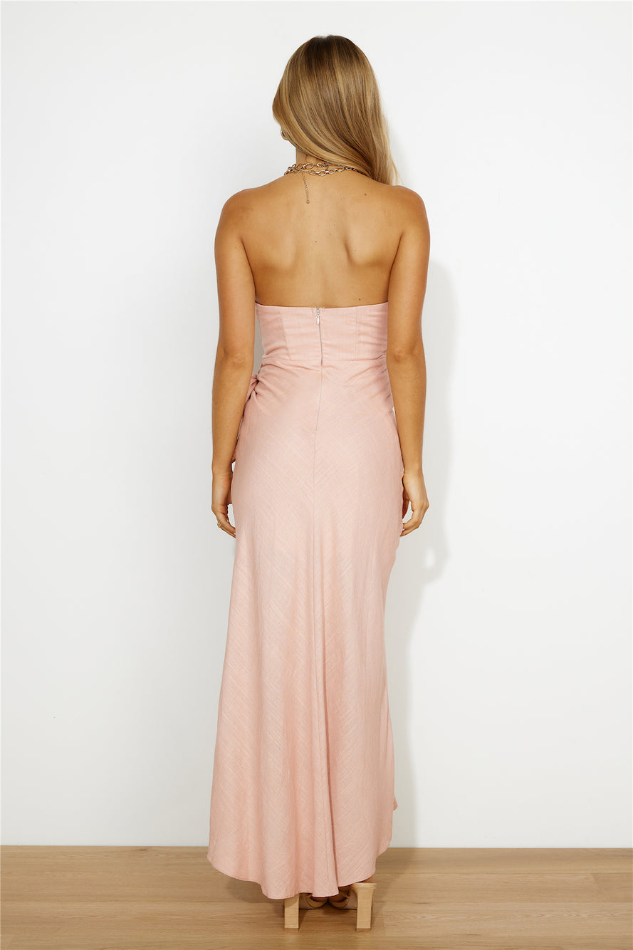 Country Love Midi Dress Apricot