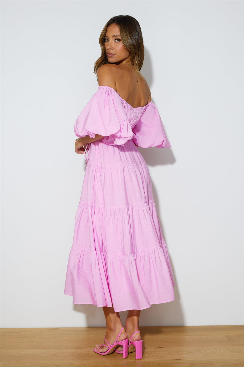 Dessert Run Maxi Dress Pink