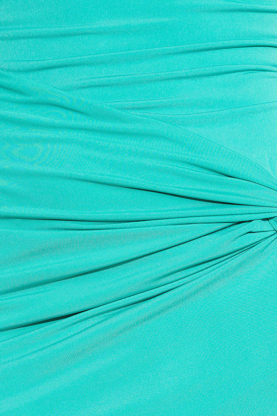 Love To Stare Maxi Dress Aqua