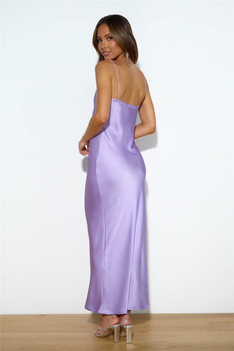 Touch Of Twinkle Maxi Dress Lilac
