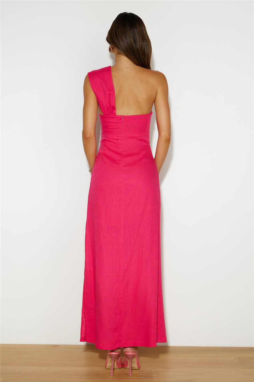 Be On Socials Maxi Dress Pink