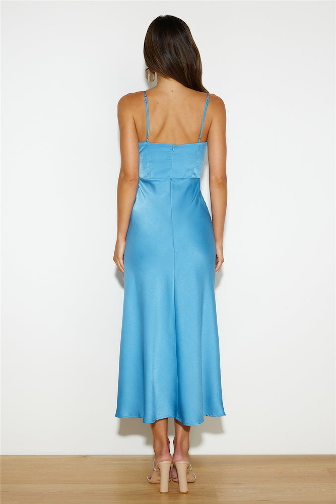 Formal Ready Maxi Dress Blue