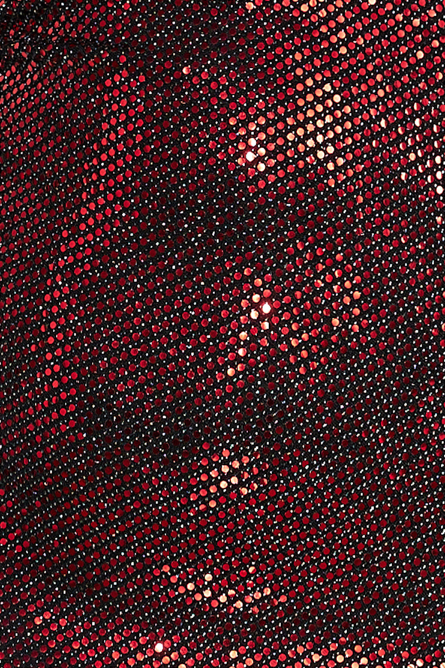 Disco Feeling Maxi Dress Red