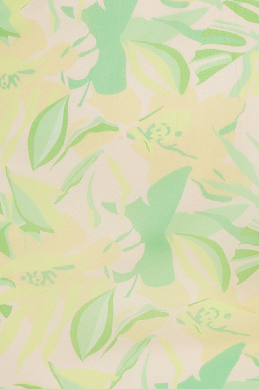 Everyday Girl Midi Dress Green