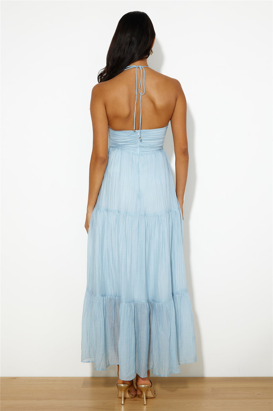 Feeling Fresh Maxi Dress Blue
