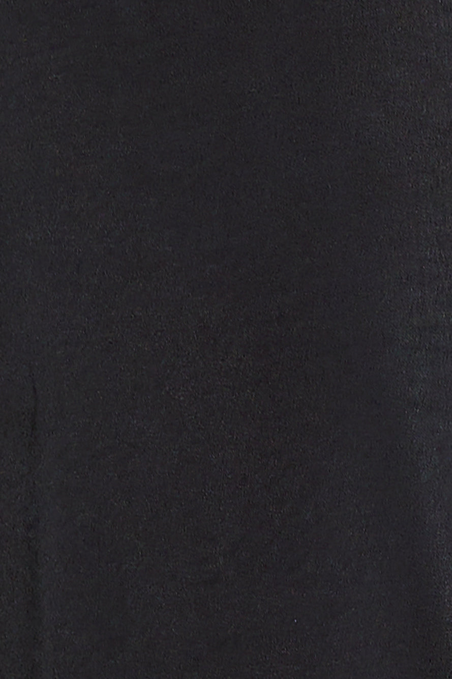 Bring The Romance Satin Maxi Dress Black