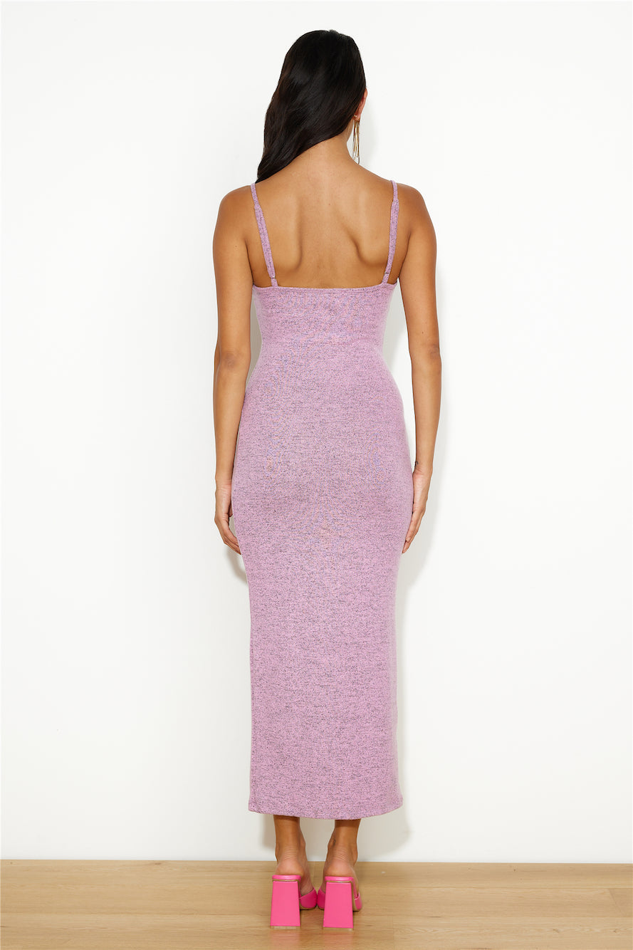 Summer In The Winter Maxi Dress Purple