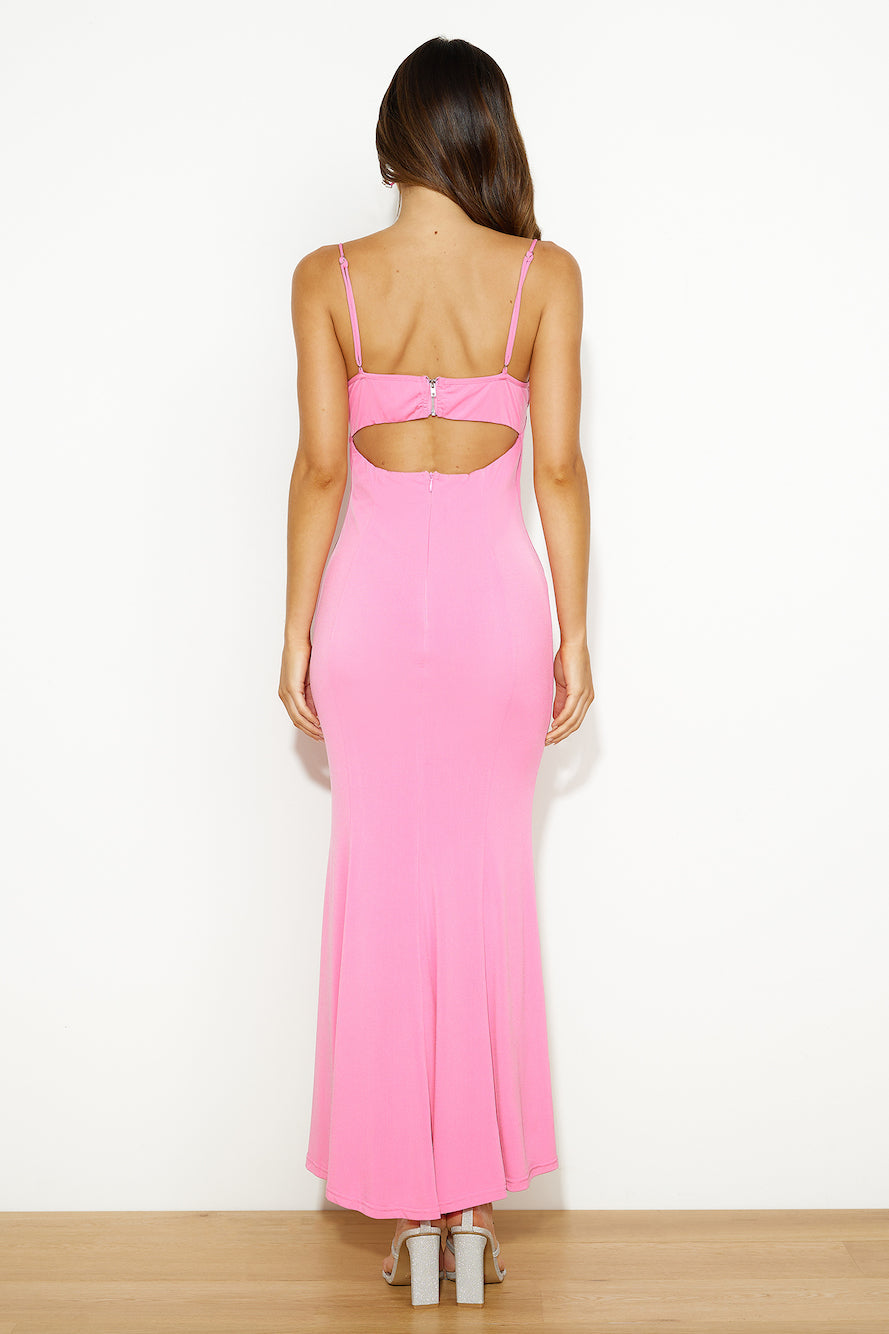 Summer Date Nights Maxi Dress Pink