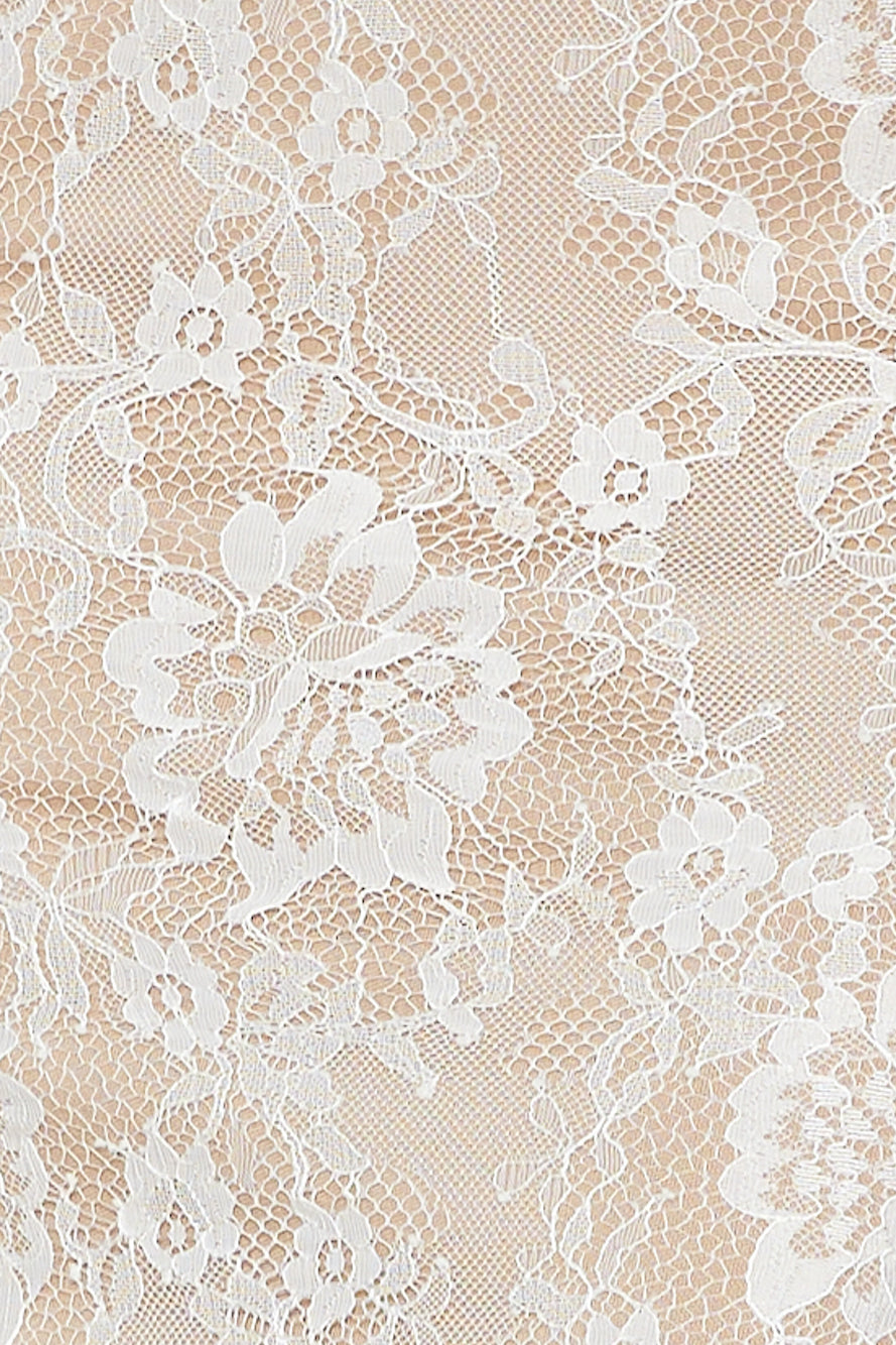 Feel Romance Midi Dress Nude