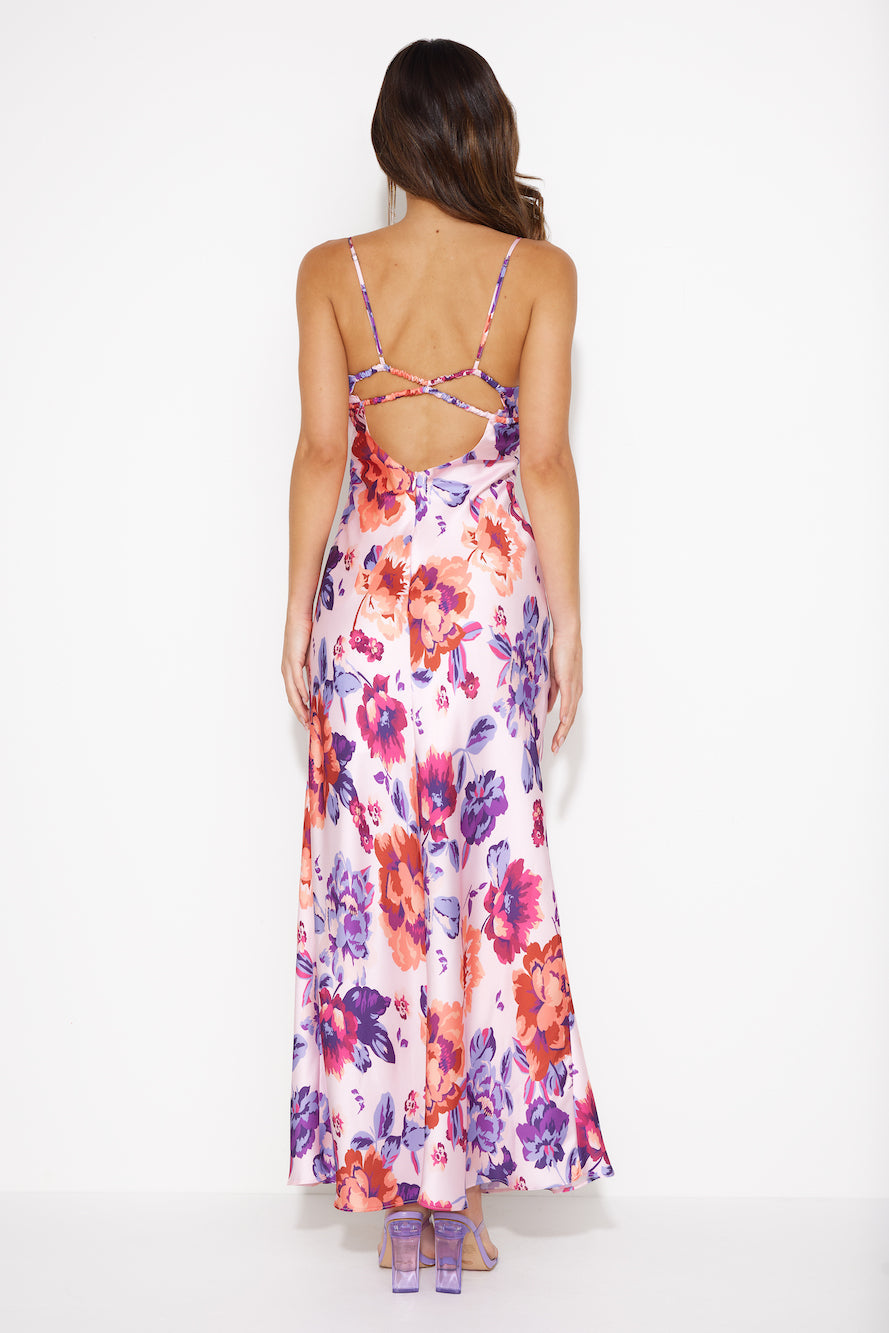 Meet Cute Maxi Dress Pink