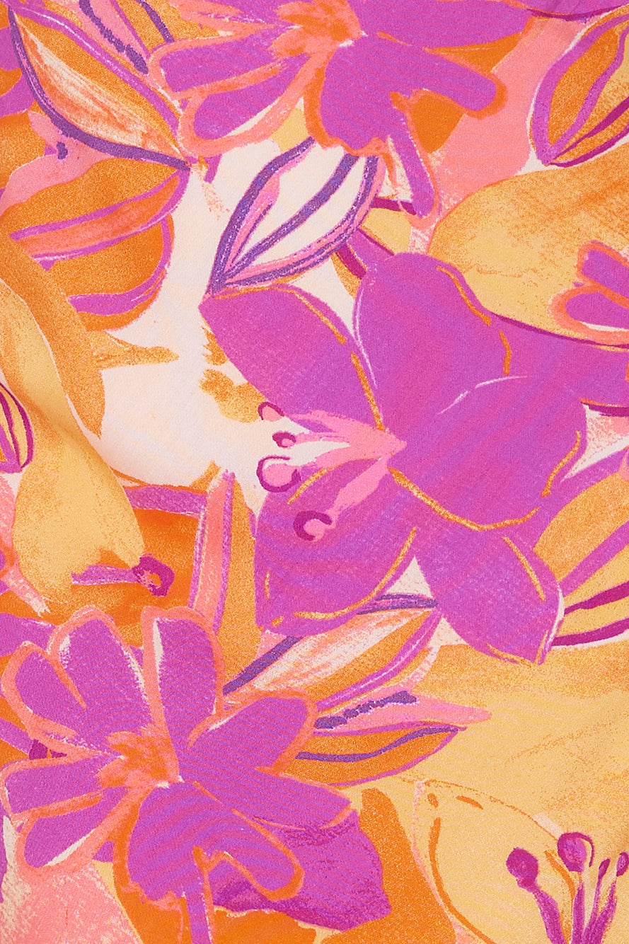 Love By Sea Maxi Dress Orange