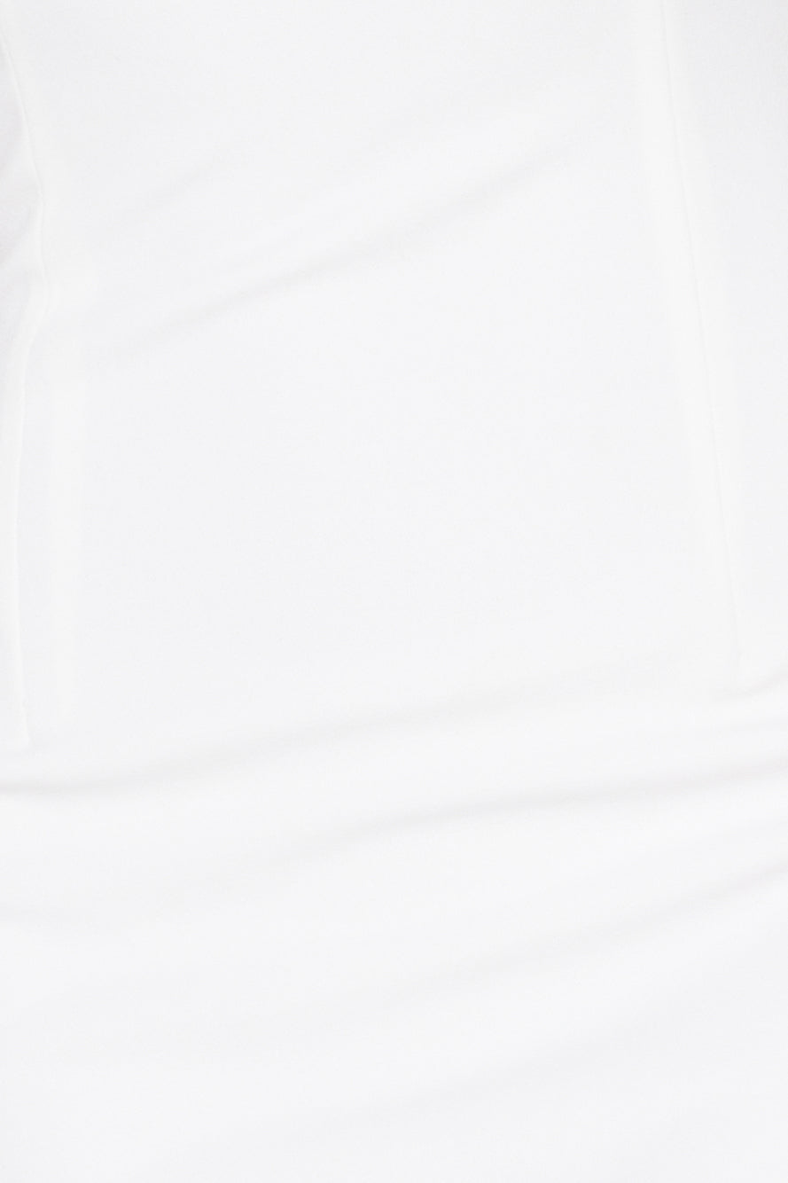 Back To Staples Maxi Dress White