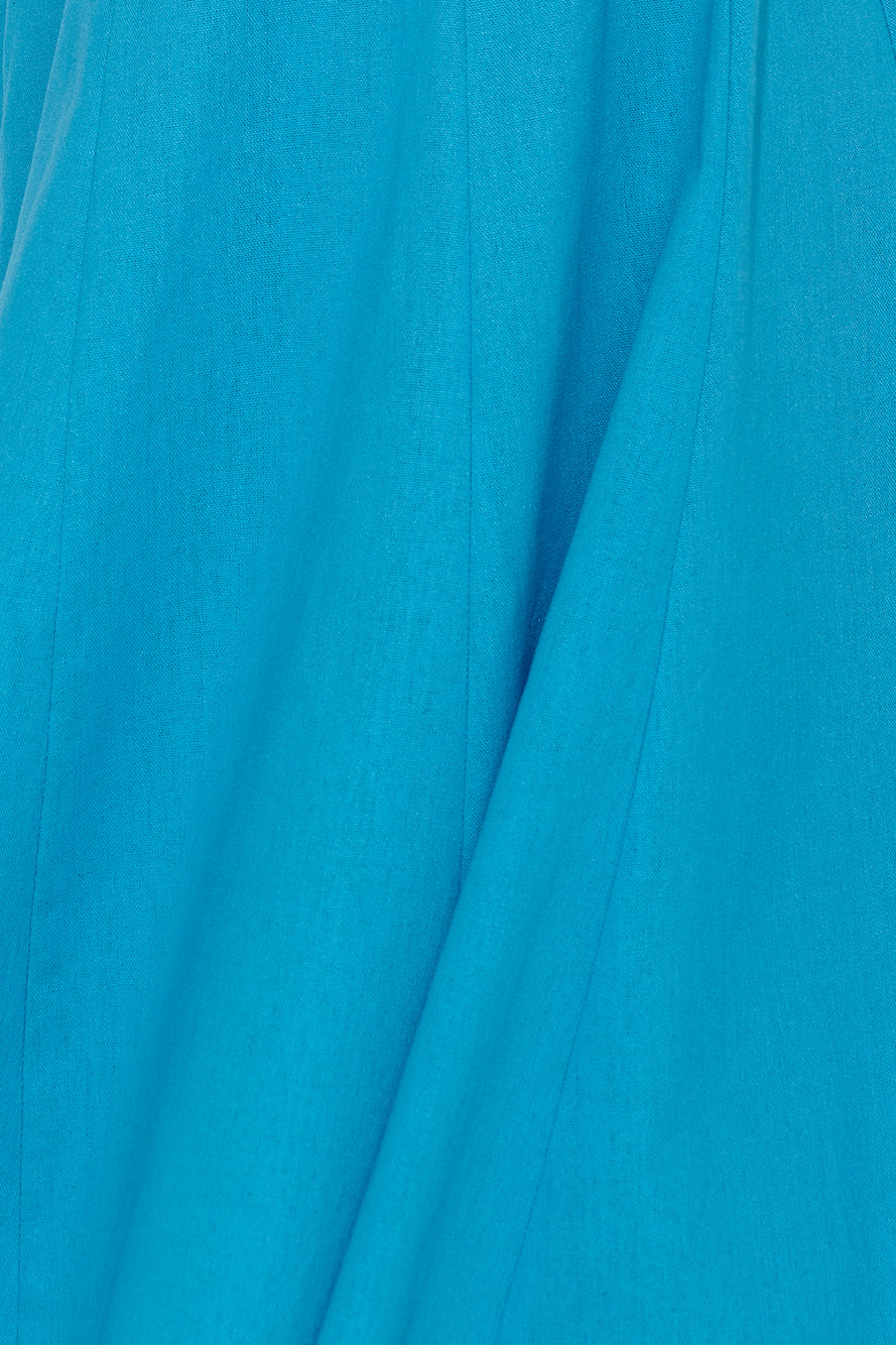 Dusk Soiree Midi Dress Blue