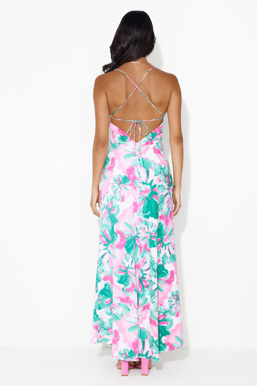 Outback Party Maxi Dress Green