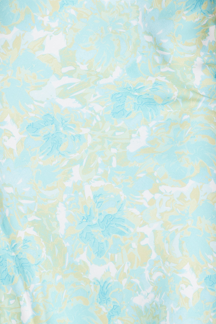 Girl To Girl Satin Maxi Dress Green