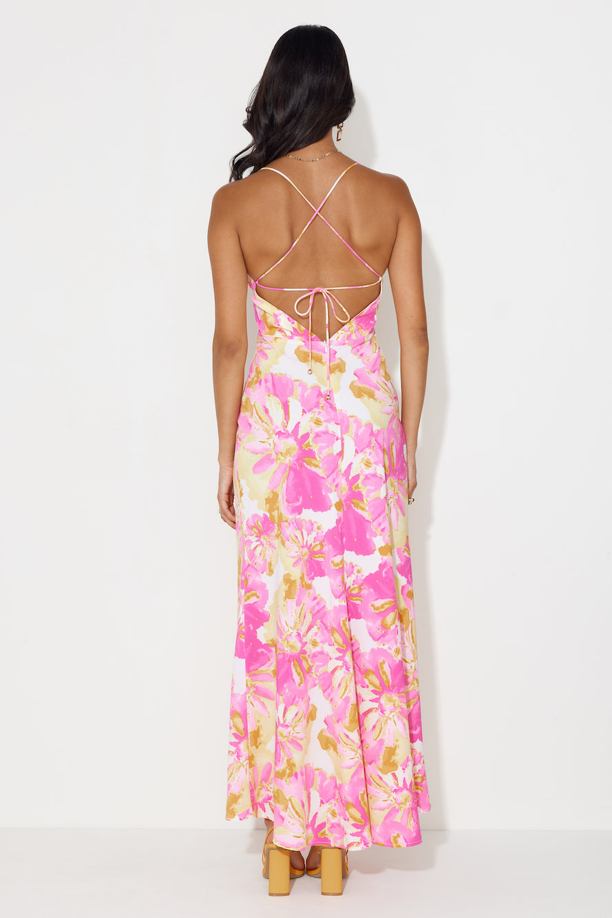 Outback Party Maxi Dress Pink