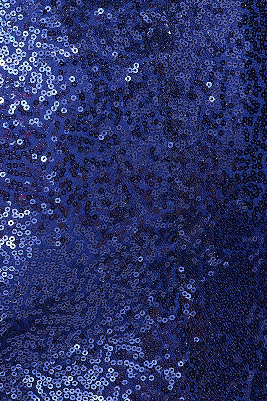 Camera Flash Sequin Maxi Dress Blue