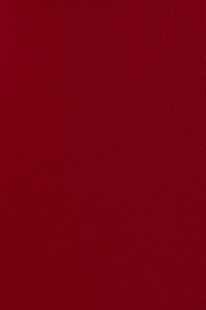 Girl Is Snatched Mesh Halter Maxi Dress Burgundy