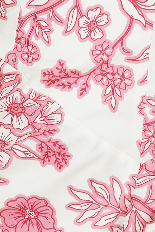 Chase Your Goals Off Shoulder Midi Dress Pink