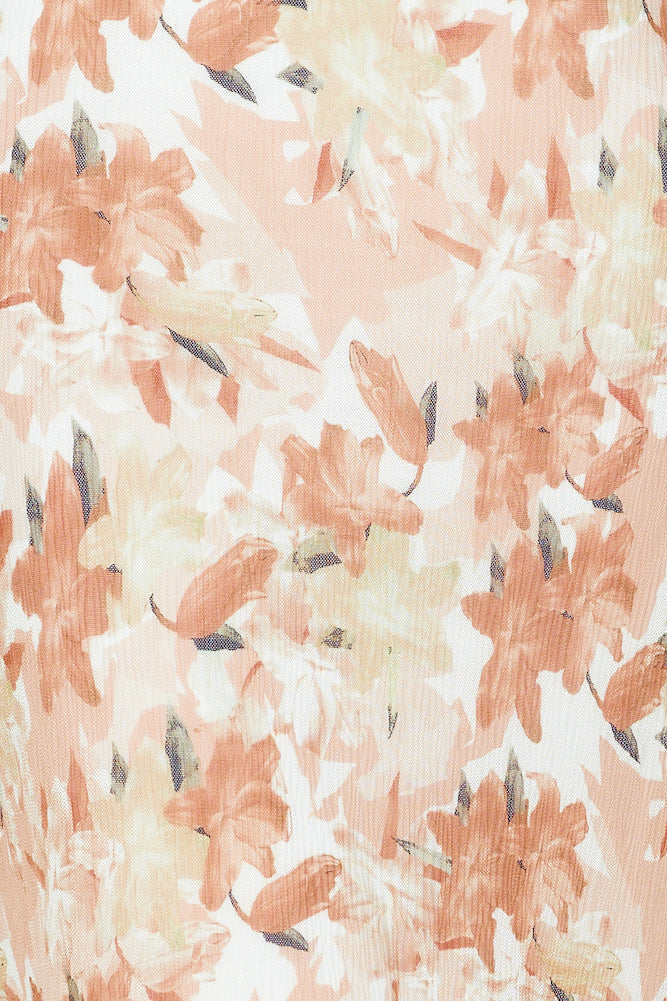 Paint Me Maxi Dress Orange