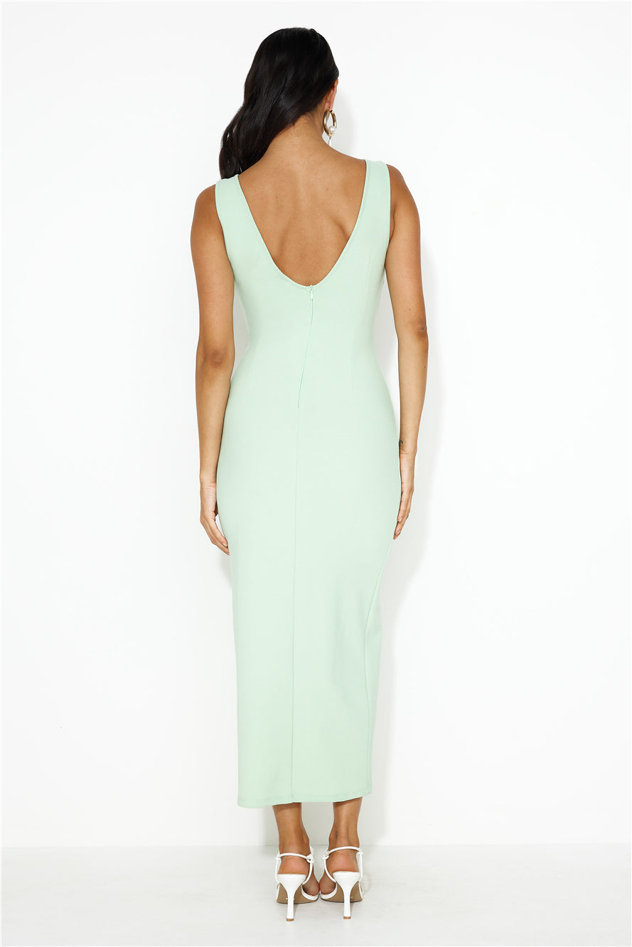 Talk The Walk Maxi Dress Sage