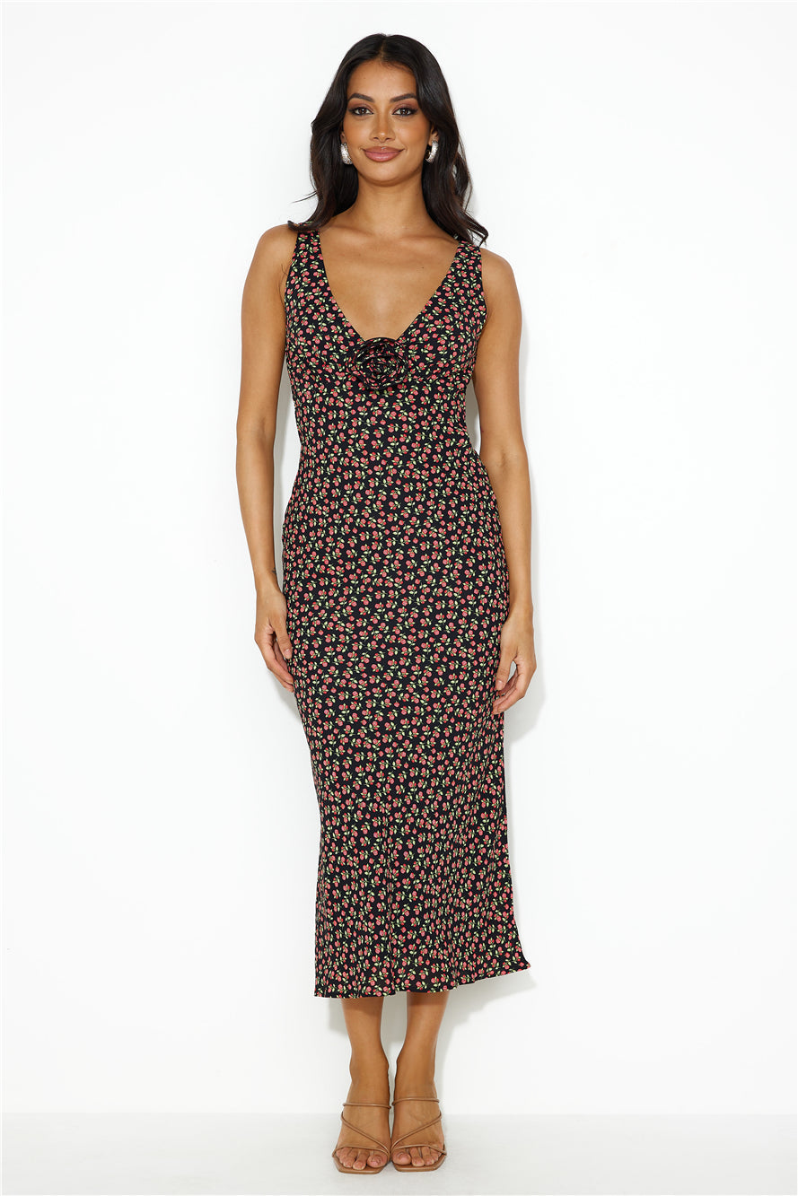 For Every Party Maxi Dress Black