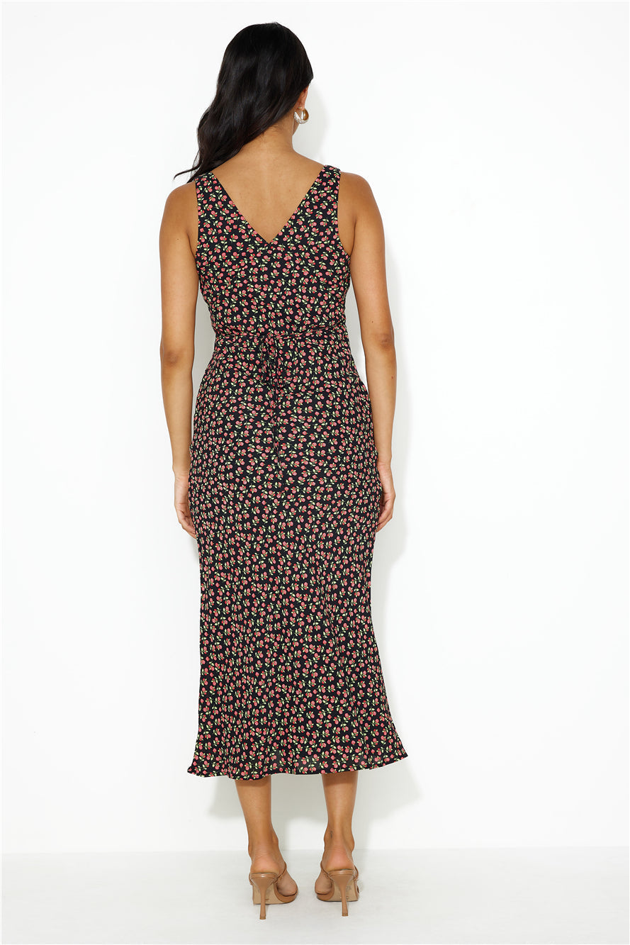 For Every Party Maxi Dress Black