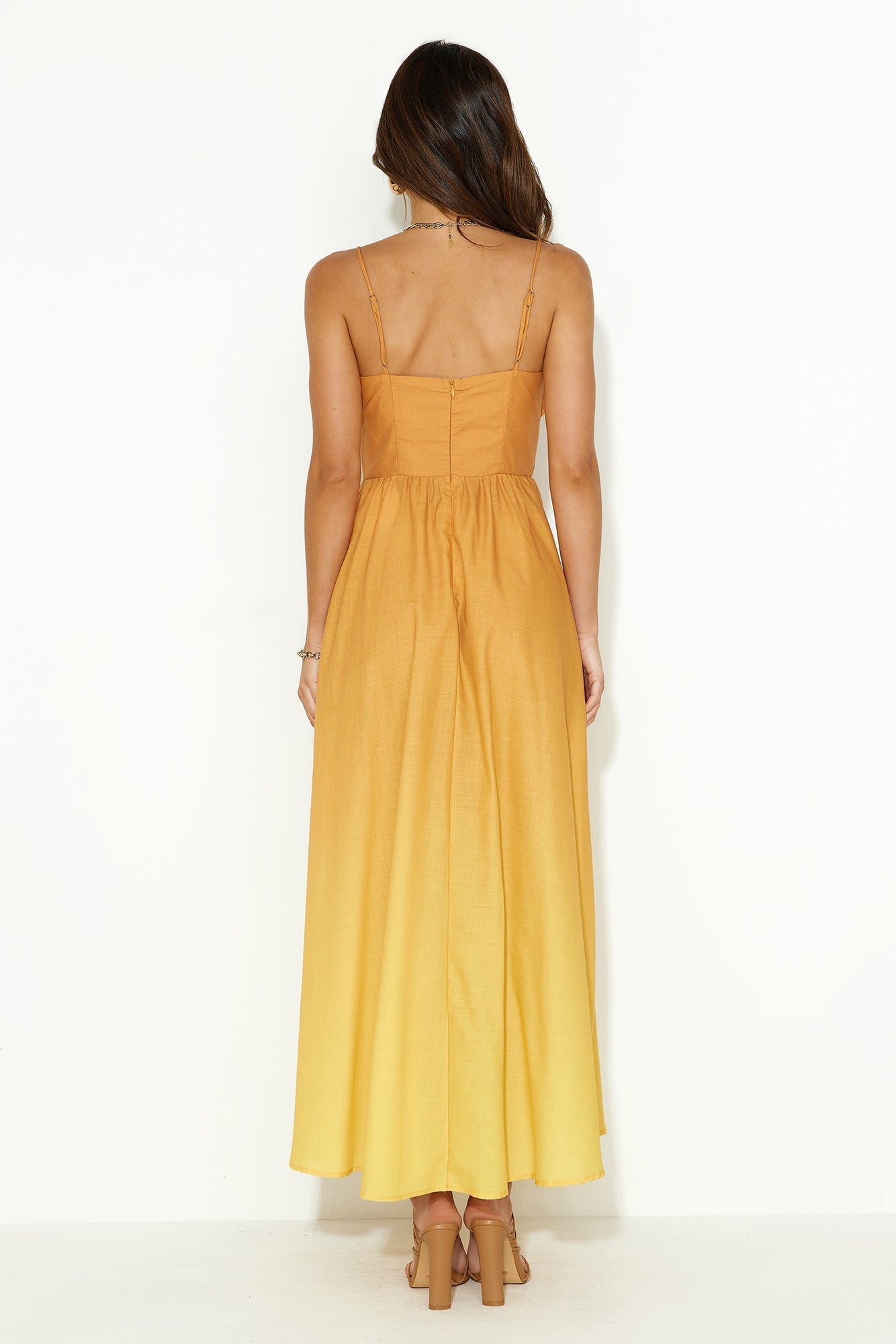 Candy Wonderland Maxi Dress Orange