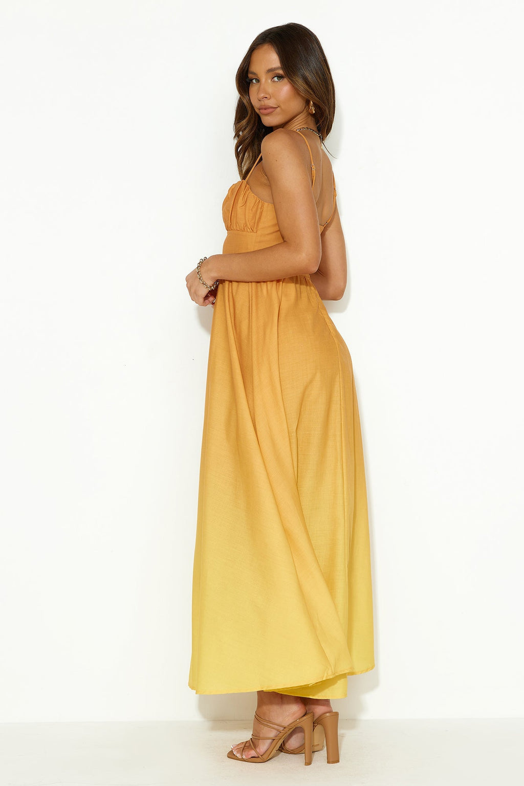 Candy Wonderland Maxi Dress Orange