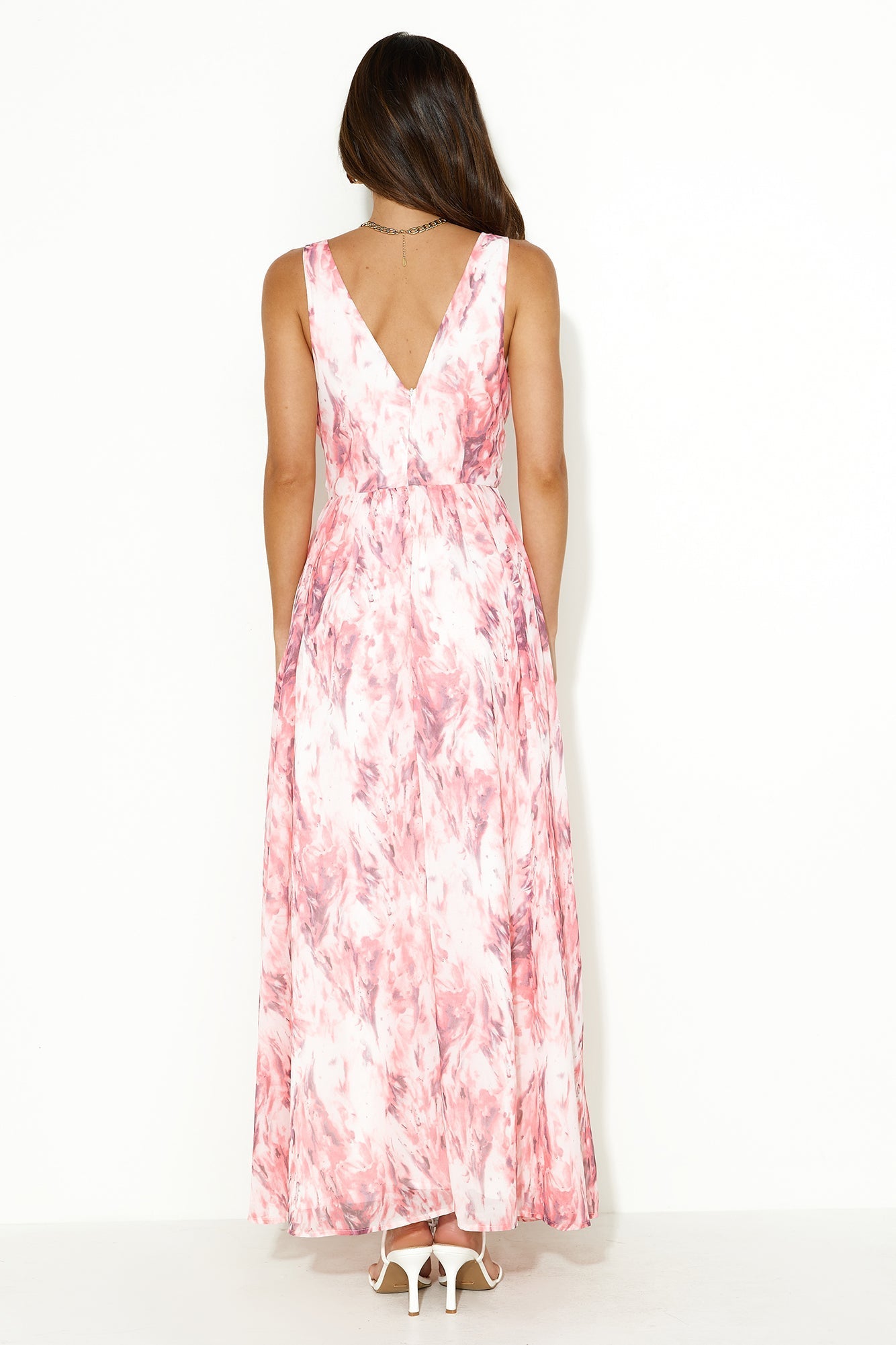 Styled By You Maxi Dress Pink
