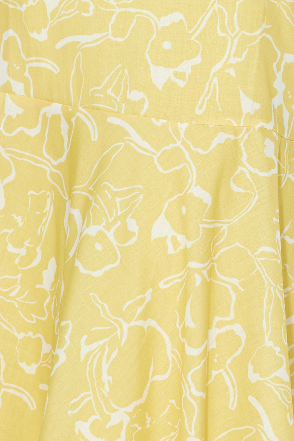 Bright Personality Midi Dress Yellow