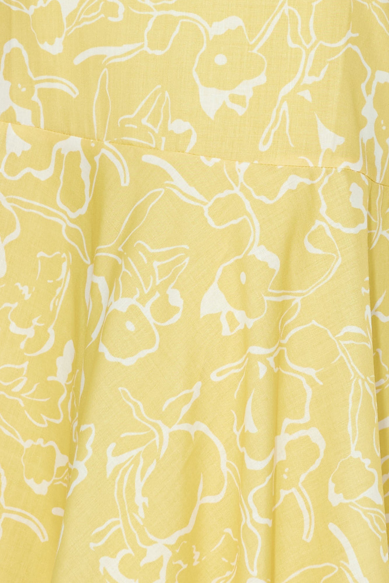 Bright Personality Midi Dress Yellow