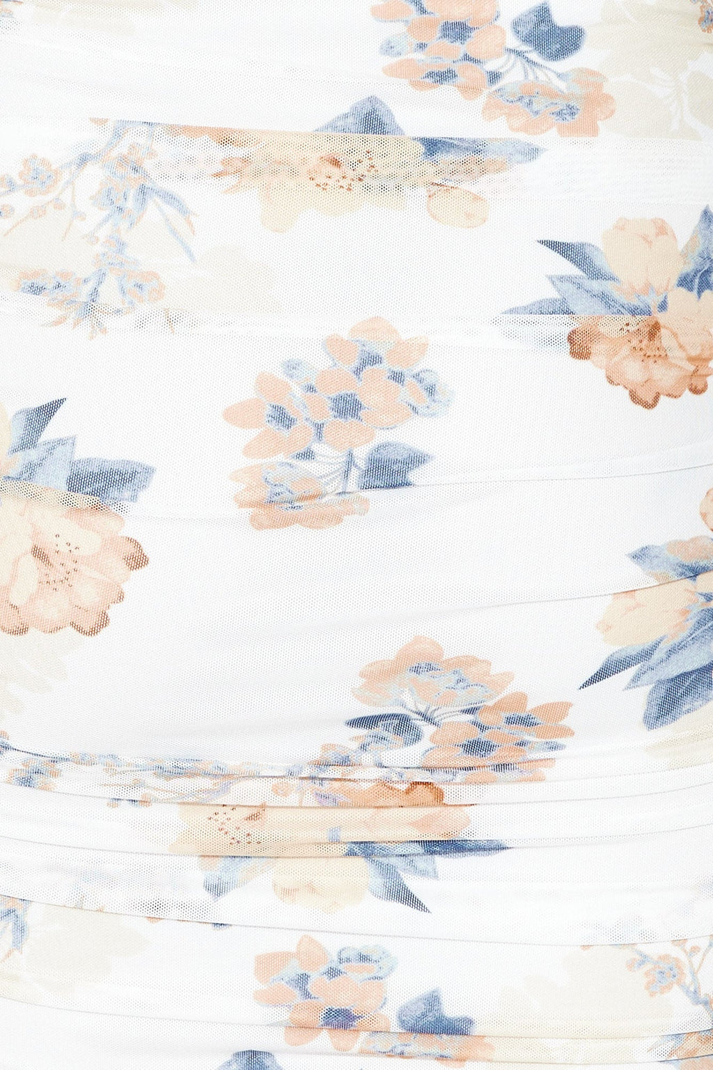 Elevating Fit Mesh Midi Dress White