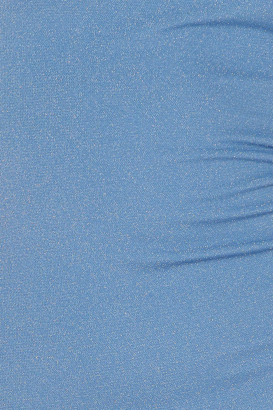 Fabulous Glitter Maxi Dress Blue