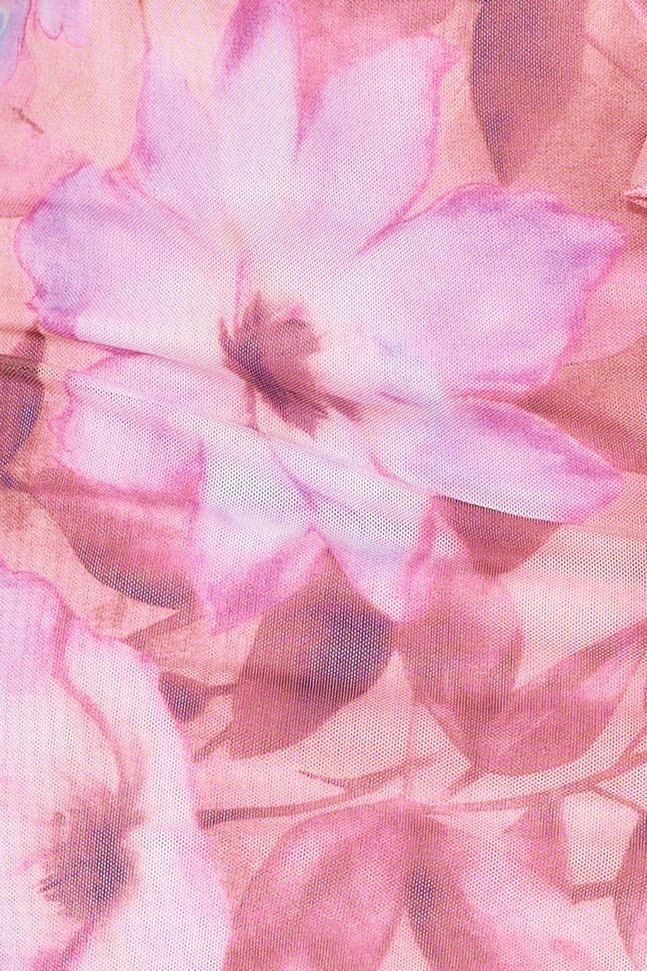 Paradise With You Mesh Halter Maxi Dress Pink