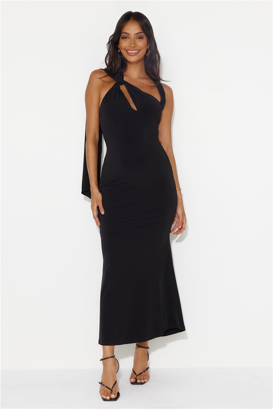 Chic Taste Maxi Dress Black