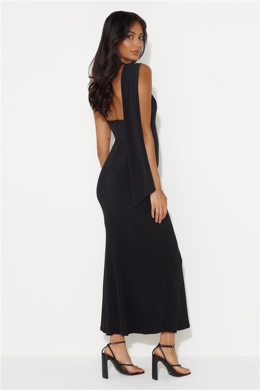 Chic Taste Maxi Dress Black