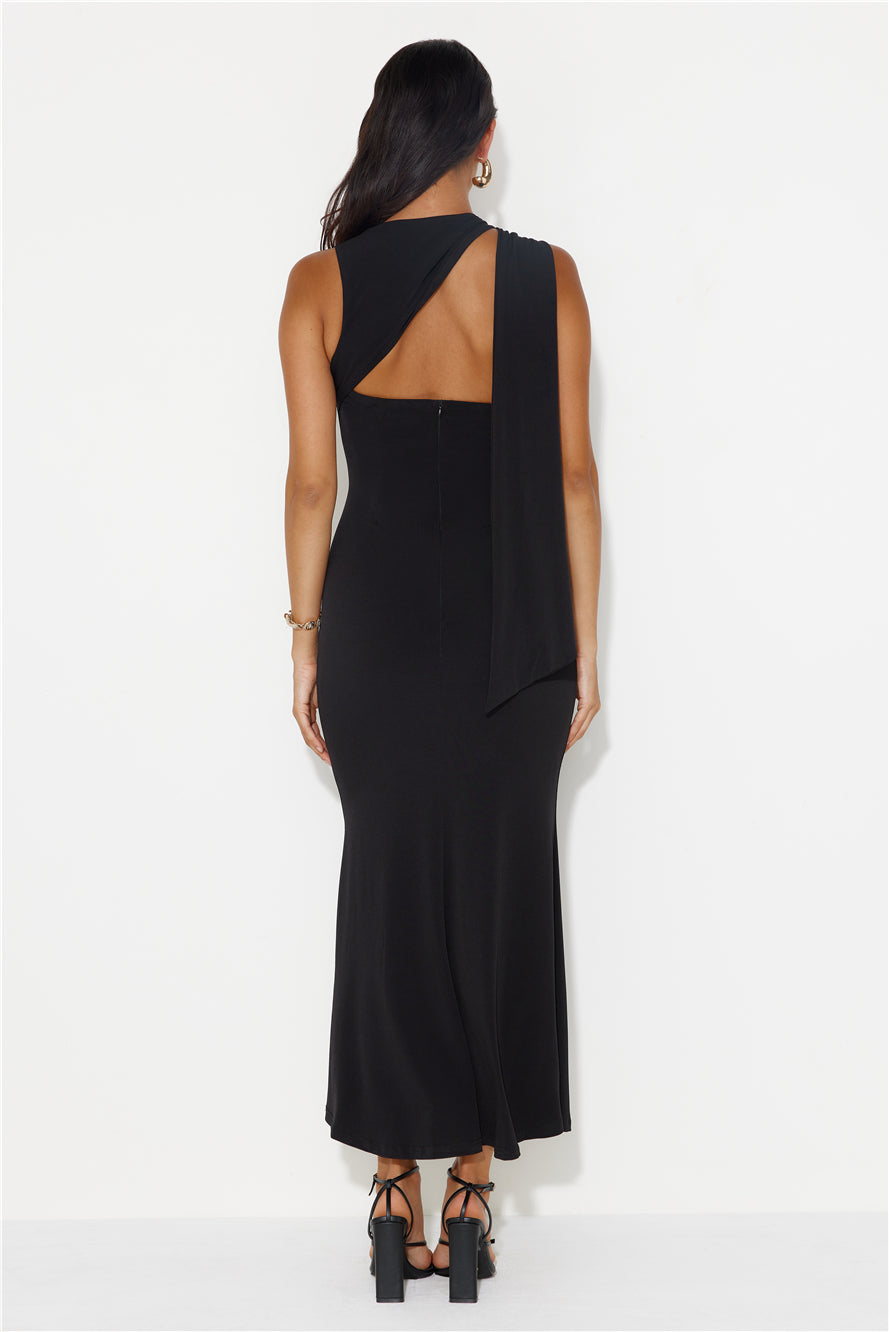 Chic Taste Maxi Dress Black