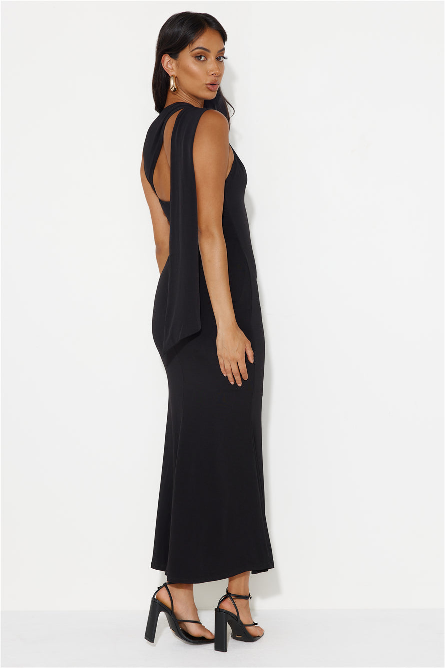 Chic Taste Maxi Dress Black
