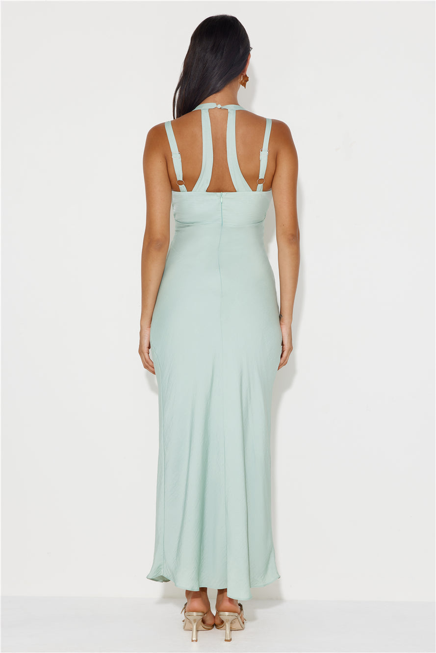Level Up Maxi Dress Sage